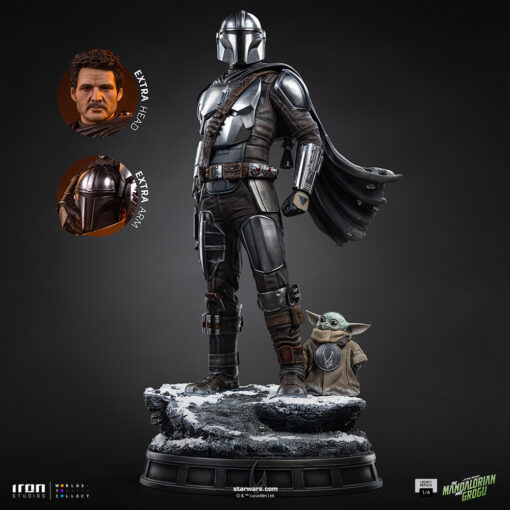 The Mandalorian and Grogu - The Mandalorian Movie - Legacy Replica 1/4 - Iron Studios - Image 5