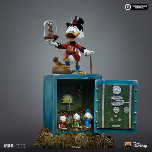 Uncle Scrooge Mcduck and Nephews - Duck Tales - Art Scale 1/10 - Iron Studios - Image 6