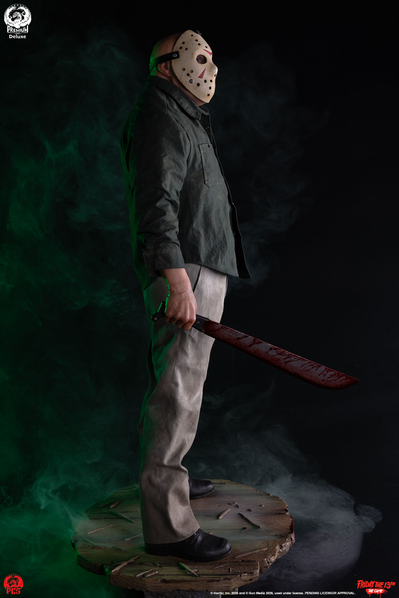 FRIDAY THE 13TH: THE GAME - JASON "PART 3" 1:3 SCALE STATUE DELUXE EDITION - PCS Collectibles (Copy) - Image 17