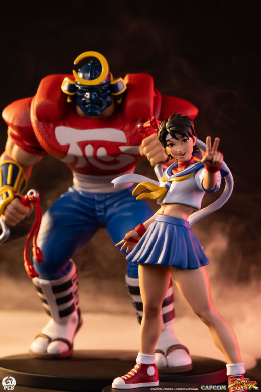 STREET FIGHTER - STREET JAM: SAKURA & SODOM 1:10 SCALE STATUE SET - PCS Collectibles - Image 3