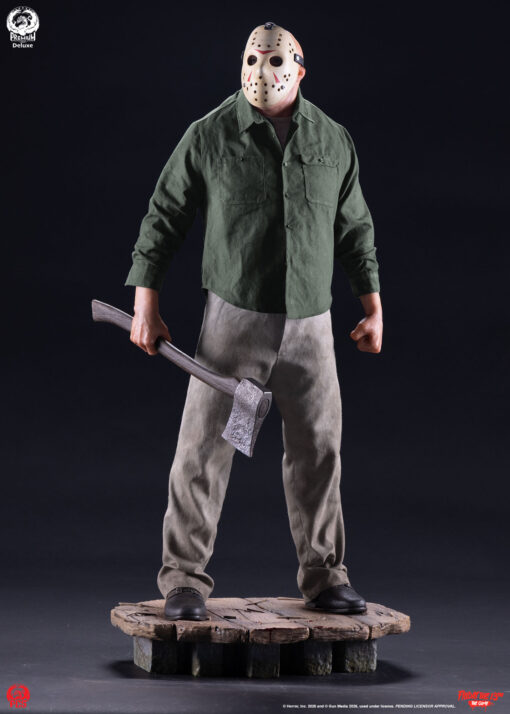 FRIDAY THE 13TH: THE GAME - JASON "PART 3" 1:3 SCALE STATUE DELUXE EDITION - PCS Collectibles - Image 24