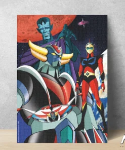 Grendizer - Duke Fleed 1000 Pieces Puzzle + Poster - Plastoy