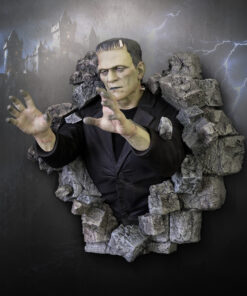 Frankenstein Half Scale Wall Sculpture - HCG Collectibles - Image 9