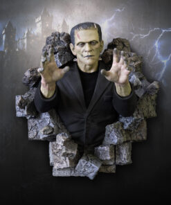 Alternative view of Frankenstein Half Scale Wall Sculpture - HCG Collectibles
