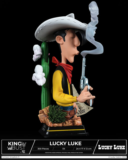 Lucky Luke King Bust - Cartoon Kingdom - Image 7