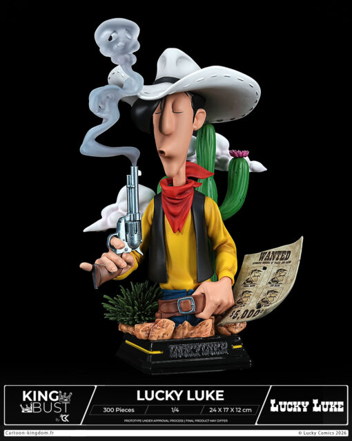 Lucky Luke King Bust - Cartoon Kingdom