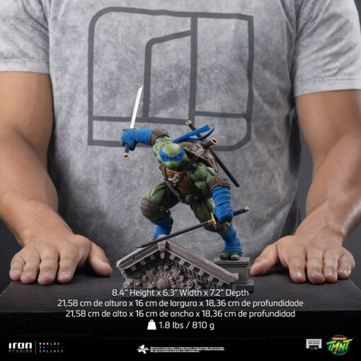 Leonardo Unleashed - Teenage Mutant Ninja Turtles - Art Scale 1/10 - Iron Studios - Image 2