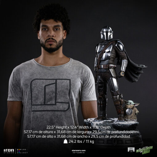 The Mandalorian and Grogu - The Mandalorian Movie - Legacy Replica 1/4 - Iron Studios - Image 15