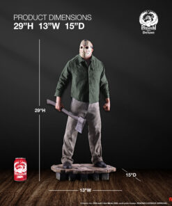 FRIDAY THE 13TH: THE GAME - JASON "PART 3" 1:3 SCALE STATUE DELUXE EDITION - PCS Collectibles - Image 25