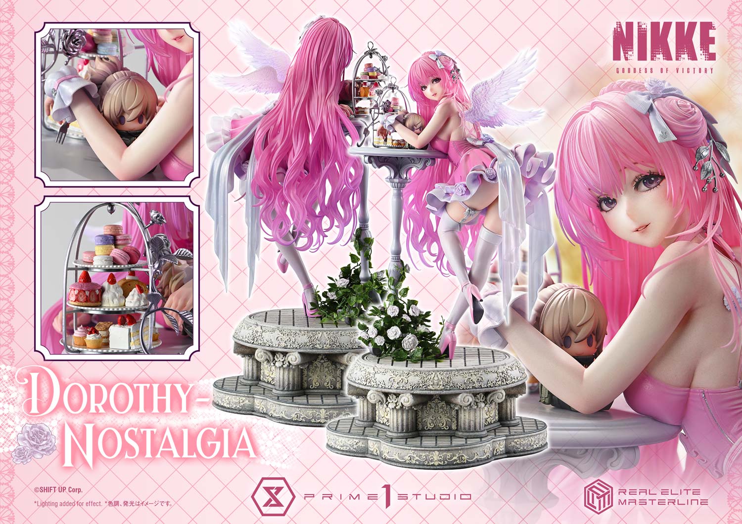 Real Elite Masterline GODDESS OF VICTORY: NIKKE Dorothy – Nostalgia Bonus Version - Prime1Studio - Image 5