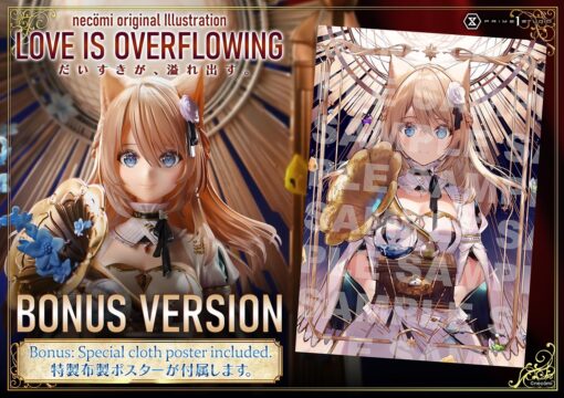 Concept Masterline Necomi Original Illustration Love Is Overflowing Bonus Version - Prime1Studio - Image 16
