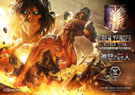 Ultimate Diorama Masterline TV animation Attack on Titan Eren Yeager Attack Titan - Prime1Studio - Image 27