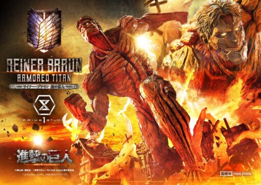 Ultimate Diorama Masterline IV animation Attack on Titan Reiner Braun Armored Titan - Prime1Studio