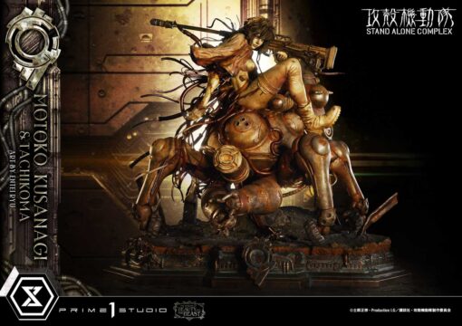The Legend of Beauty and the Beast GHOST IN THE SHELL STAND ALONE COMPLEX Motoko Kusanagi & Tachikoma Art by Entei Ryu - Prime1Studio