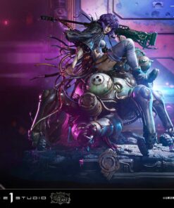 The Legend of Beauty and the Beast GHOST IN THE SHELL STAND ALONE COMPLEX Motoko Kusanagi & Tachikoma Art by Entei Ryu Character Color Version - Prime1Studio