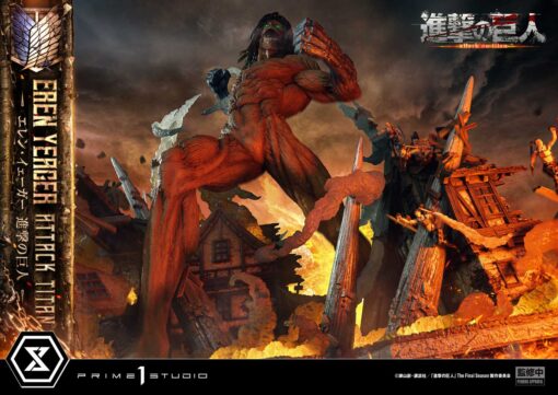 Ultimate Diorama Masterline TV animation Attack on Titan Eren Yeager Attack Titan - Prime1Studio - Image 25