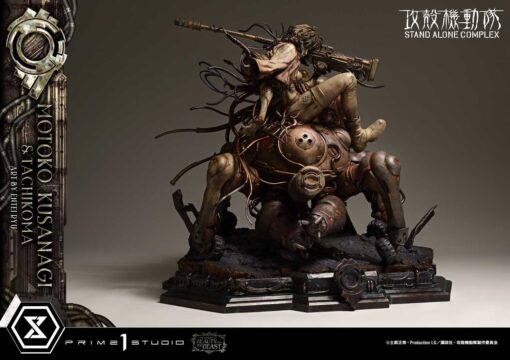 The Legend of Beauty and the Beast GHOST IN THE SHELL STAND ALONE COMPLEX Motoko Kusanagi & Tachikoma Art by Entei Ryu - Prime1Studio - Image 10