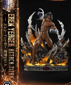 Alternative view of Ultimate Diorama Masterline TV animation Attack on Titan Eren Yeager Attack Titan - Prime1Studio