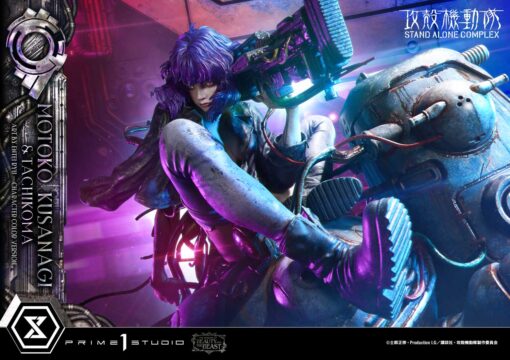 The Legend of Beauty and the Beast GHOST IN THE SHELL STAND ALONE COMPLEX Motoko Kusanagi & Tachikoma Art by Entei Ryu Character Color Version - Prime1Studio - Image 12