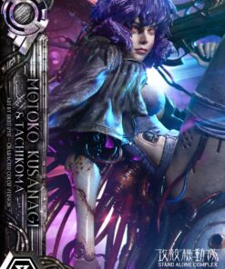 Alternative view of The Legend of Beauty and the Beast GHOST IN THE SHELL STAND ALONE COMPLEX Motoko Kusanagi & Tachikoma Art by Entei Ryu Character Color Version - Prime1Studio