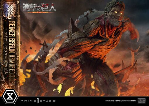 Ultimate Diorama Masterline IV animation Attack on Titan Reiner Braun Armored Titan - Prime1Studio - Image 20