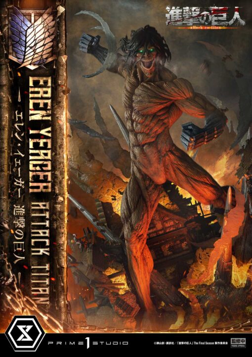 Ultimate Diorama Masterline TV animation Attack on Titan Eren Yeager Attack Titan - Prime1Studio - Image 17