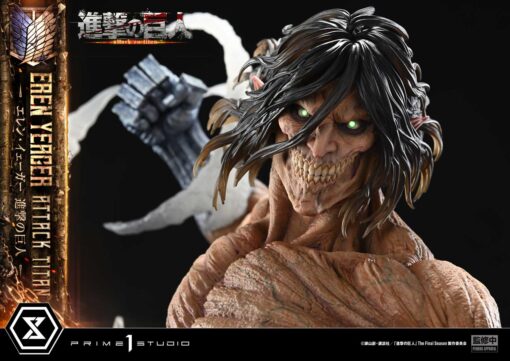 Ultimate Diorama Masterline TV animation Attack on Titan Eren Yeager Attack Titan - Prime1Studio - Image 15