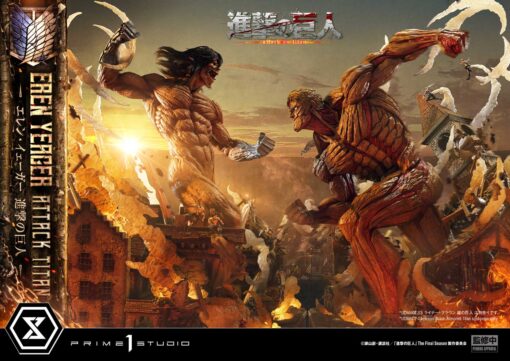 Ultimate Diorama Masterline TV animation Attack on Titan Eren Yeager Attack Titan - Prime1Studio - Image 14