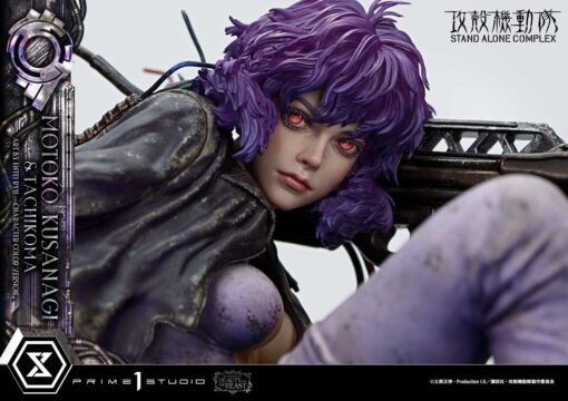 The Legend of Beauty and the Beast GHOST IN THE SHELL STAND ALONE COMPLEX Motoko Kusanagi & Tachikoma Art by Entei Ryu Character Color Version - Prime1Studio - Image 8