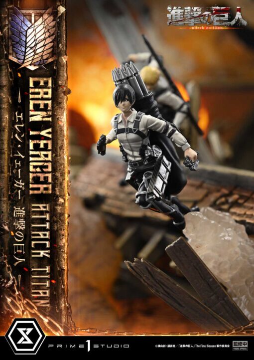 Ultimate Diorama Masterline TV animation Attack on Titan Eren Yeager Attack Titan - Prime1Studio - Image 10