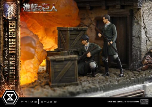 Ultimate Diorama Masterline IV animation Attack on Titan Reiner Braun Armored Titan - Prime1Studio - Image 8
