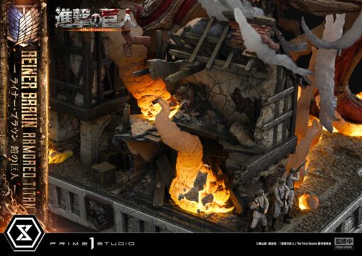 Ultimate Diorama Masterline IV animation Attack on Titan Reiner Braun Armored Titan - Prime1Studio - Image 7