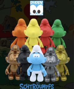 THE SMURFS VINYL FIGURE ±20CM 9 PCS SET BY PUPPY