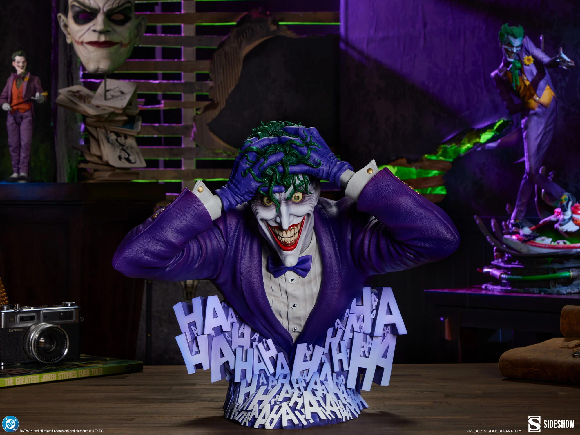 The Joker Bust Limited Edition - Sideshow Collectibles - Image 2