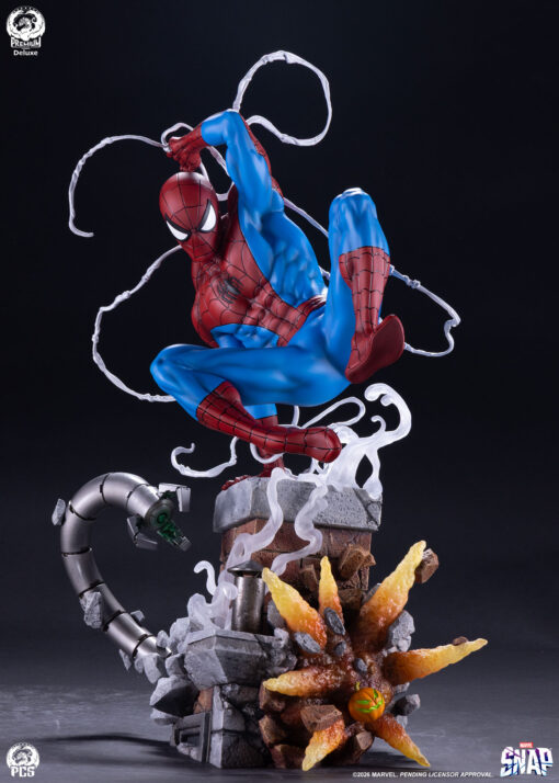 MARVEL SNAP - SPIDER-MAN 1:3 SCALE STATUE DELUXE EDITION - PCS Collectibles - Image 12