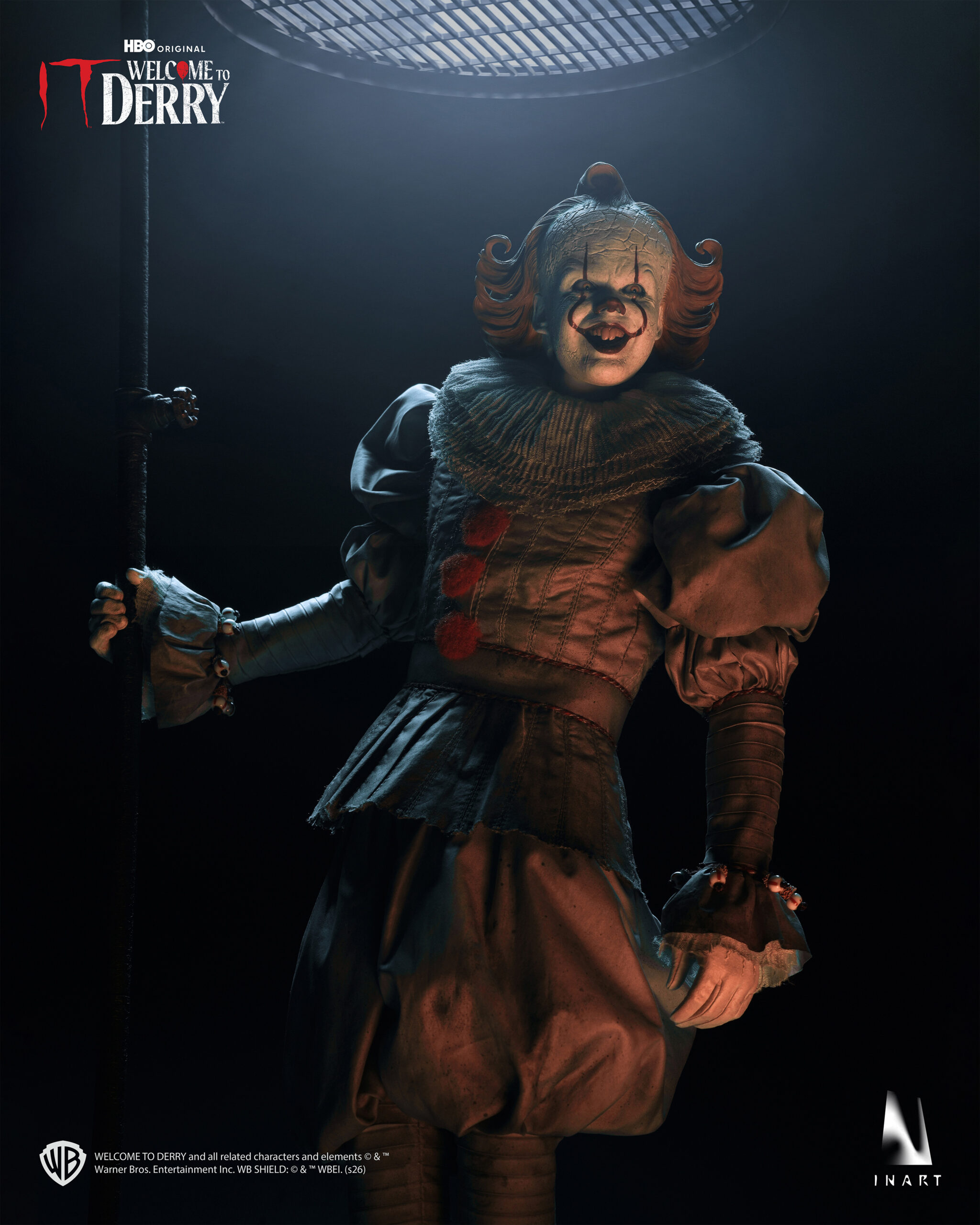 INART - IT: Welcome to Derry Season 1 - Pennywise 1/6 Collectible Figure - Image 4
