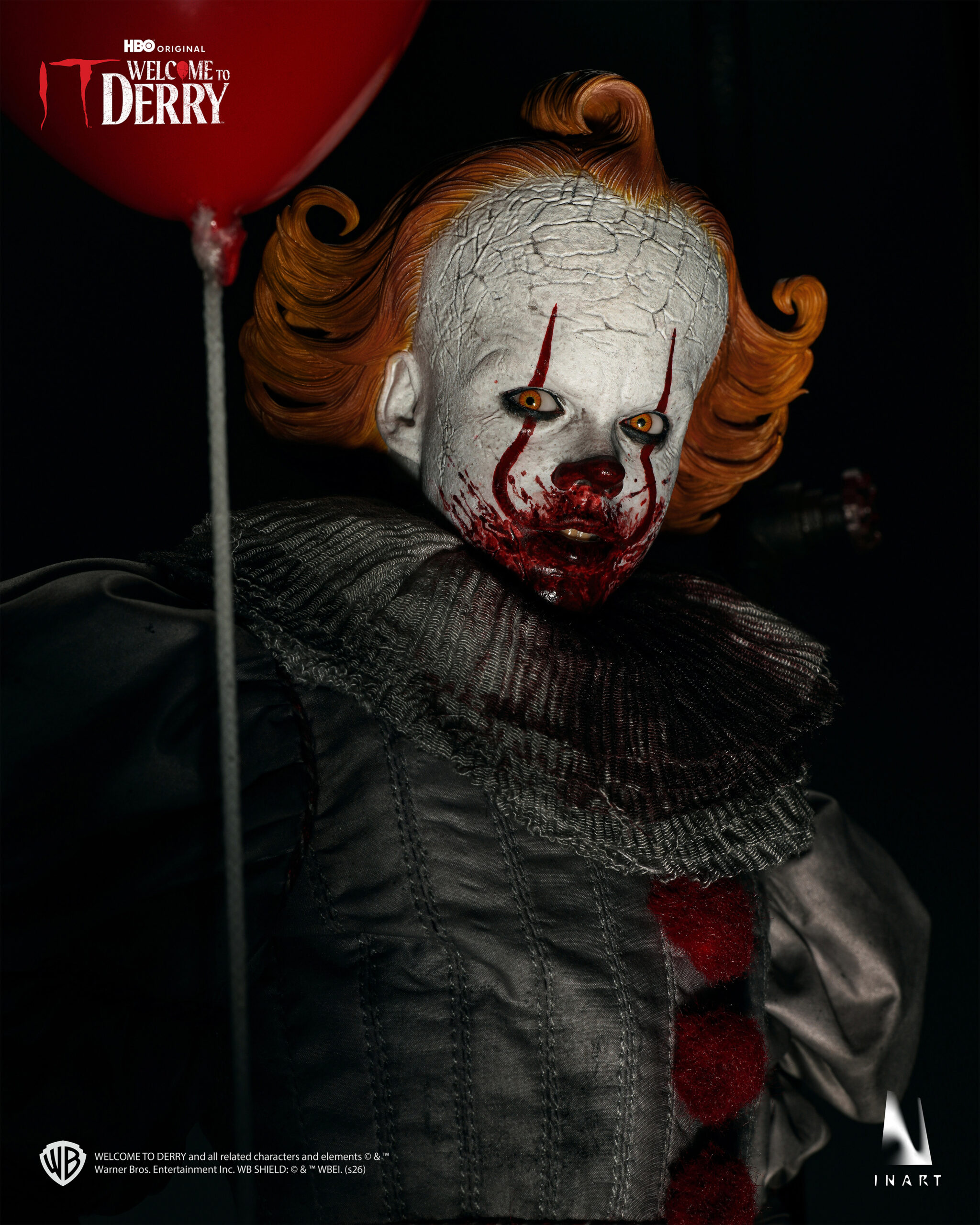 INART - IT: Welcome to Derry Season 1 - Pennywise 1/6 Collectible Figure - Image 16