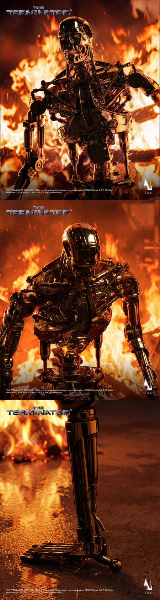 INART – The Terminator - T-800 Endoskeleton 1/6 Collectible Figure - Image 5
