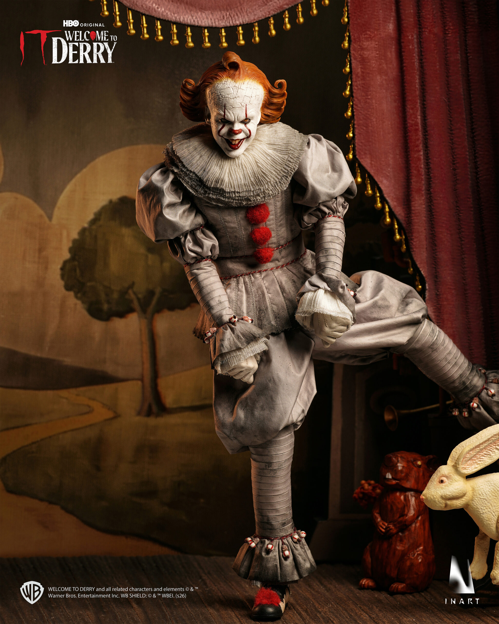 INART - IT: Welcome to Derry Season 1 - Pennywise 1/6 Collectible Figure - Image 13