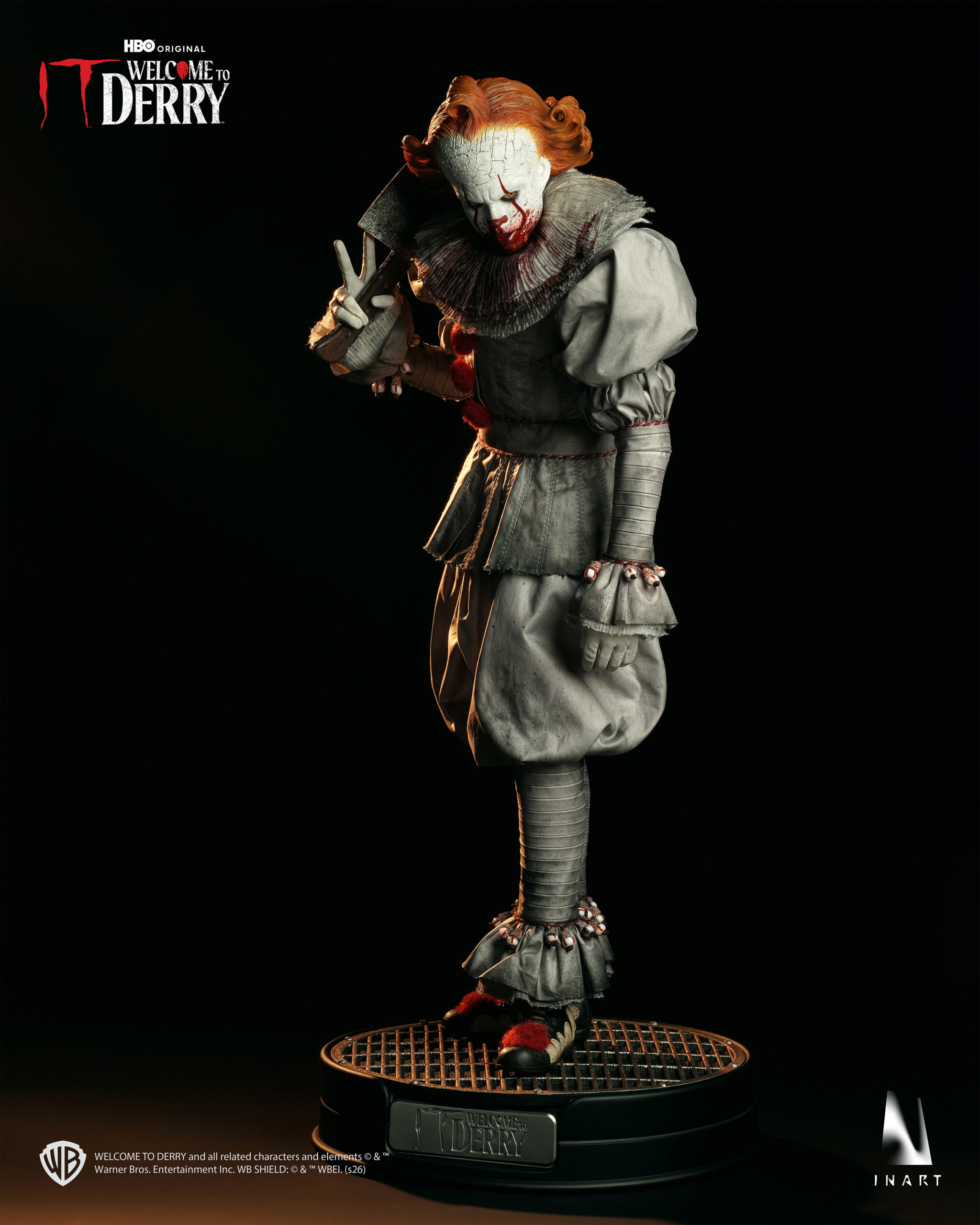 INART - IT: Welcome to Derry Season 1 - Pennywise 1/6 Collectible Figure - Image 10