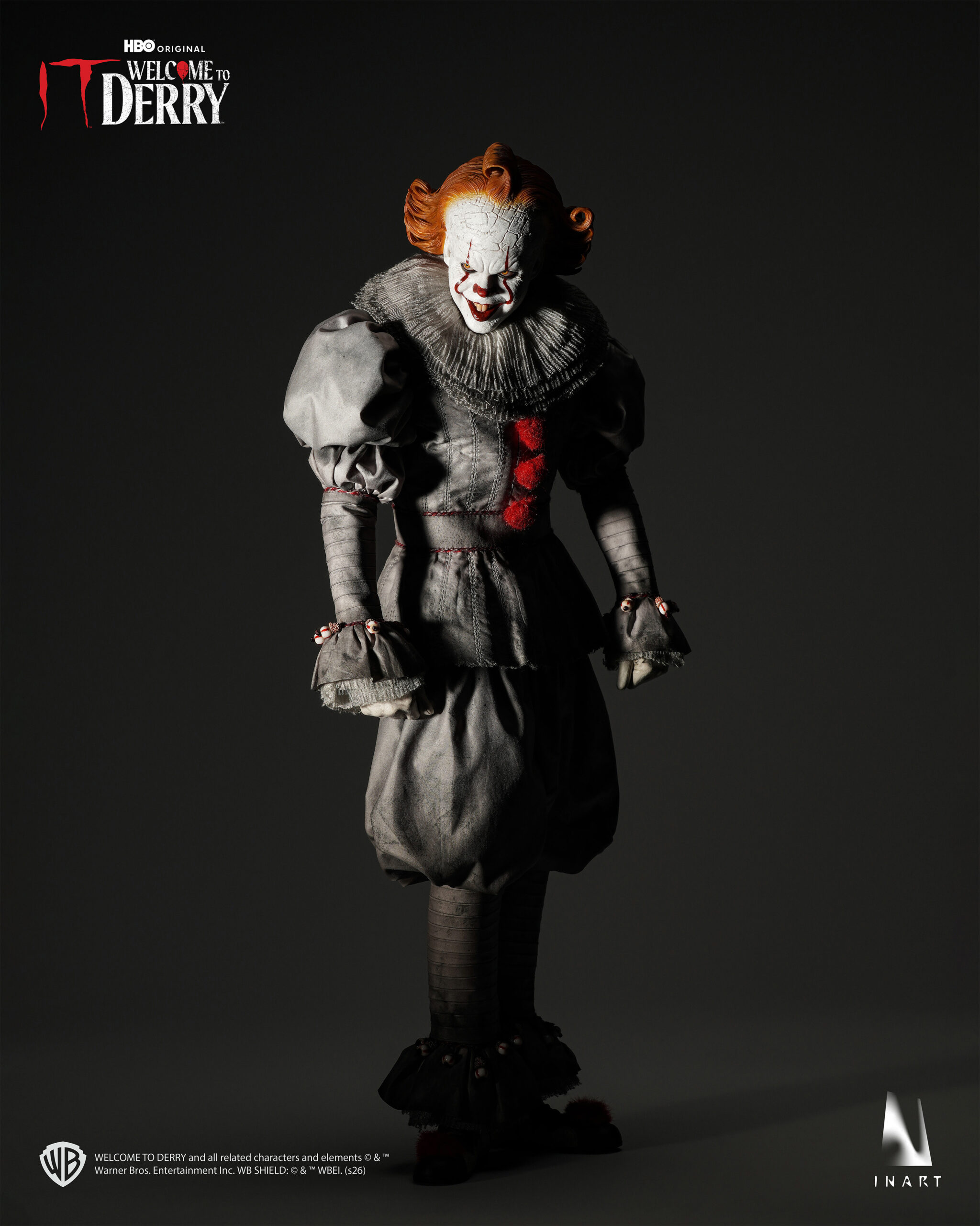INART - IT: Welcome to Derry Season 1 - Pennywise 1/6 Collectible Figure - Image 9