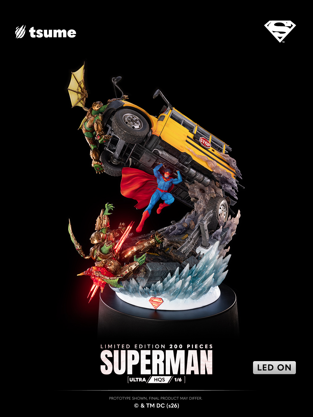 SUPERMAN 1/6 Diorama Statue UHQS by Tsume - Image 2