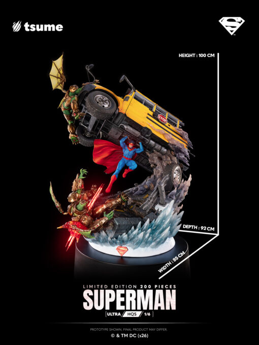 SUPERMAN 1/6 Diorama Statue UHQS by Tsume - Image 33