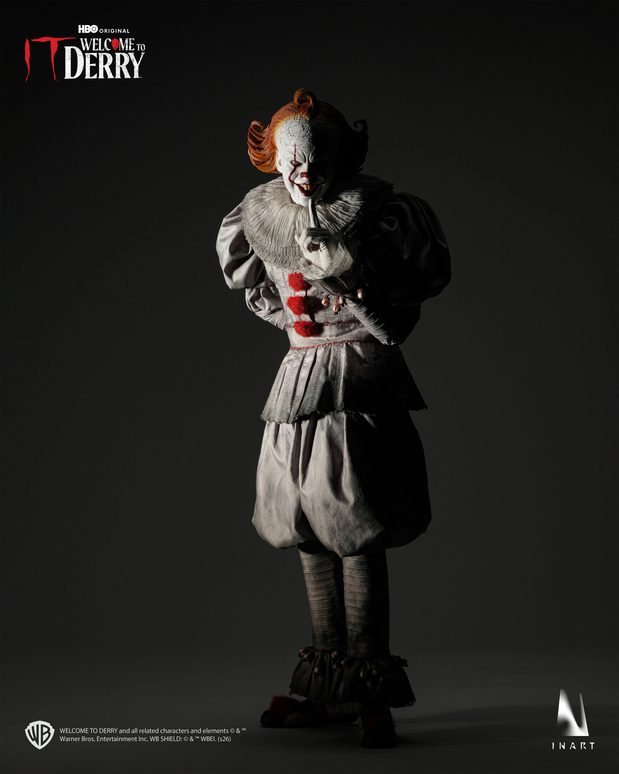 INART - IT: Welcome to Derry Season 1 - Pennywise 1/6 Collectible Figure - Image 8