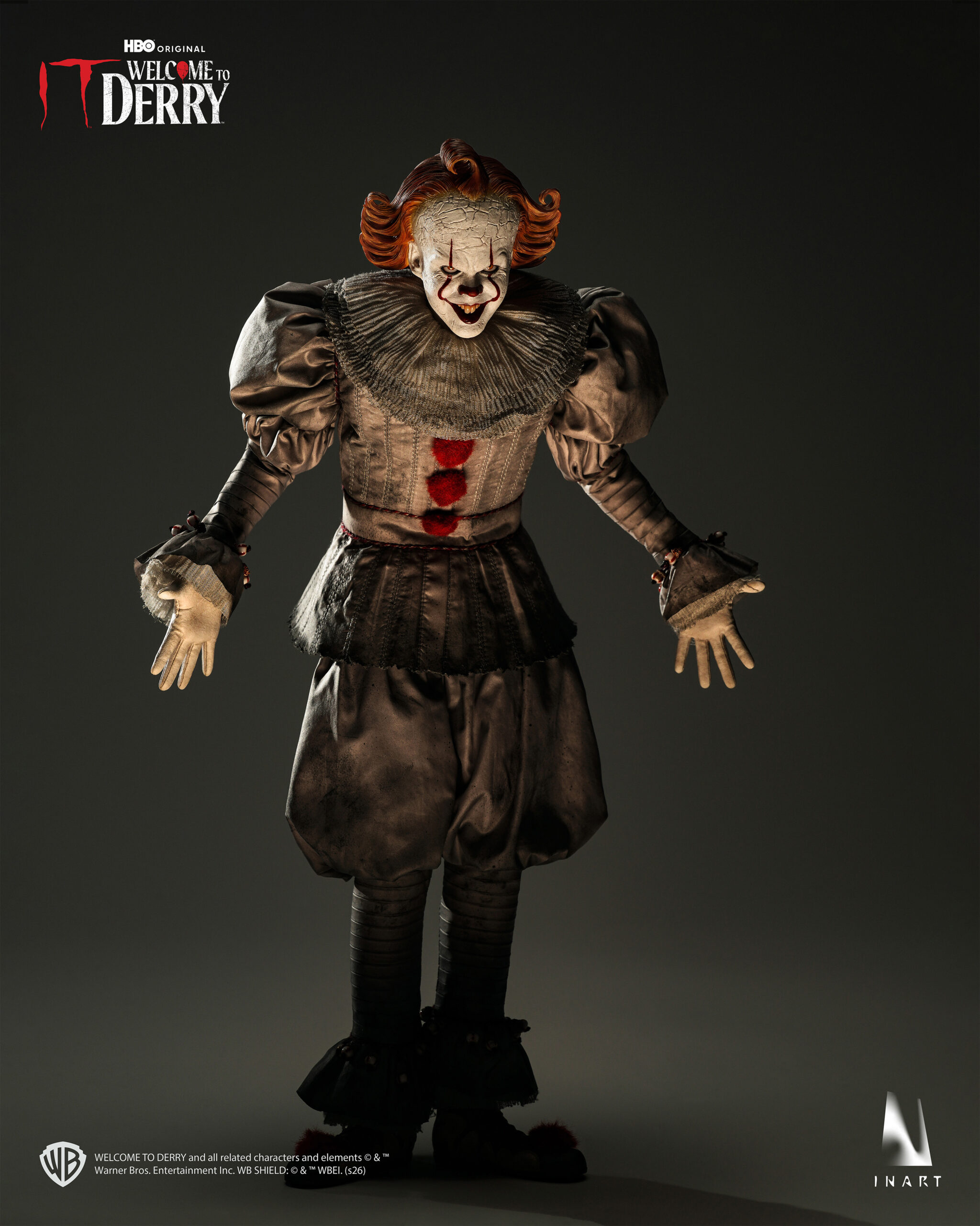 INART - IT: Welcome to Derry Season 1 - Pennywise 1/6 Collectible Figure - Image 6