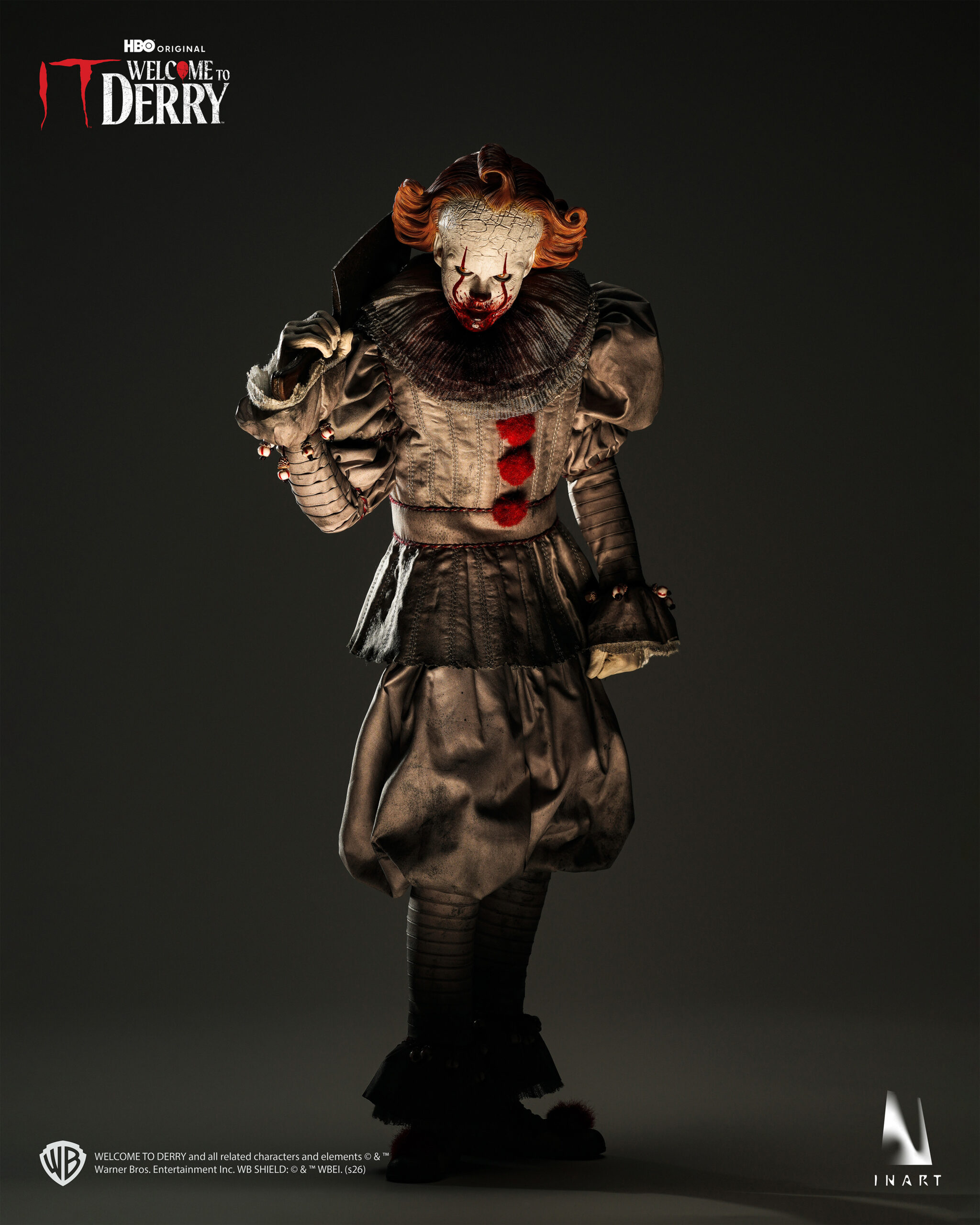 INART - IT: Welcome to Derry Season 1 - Pennywise 1/6 Collectible Figure - Image 5