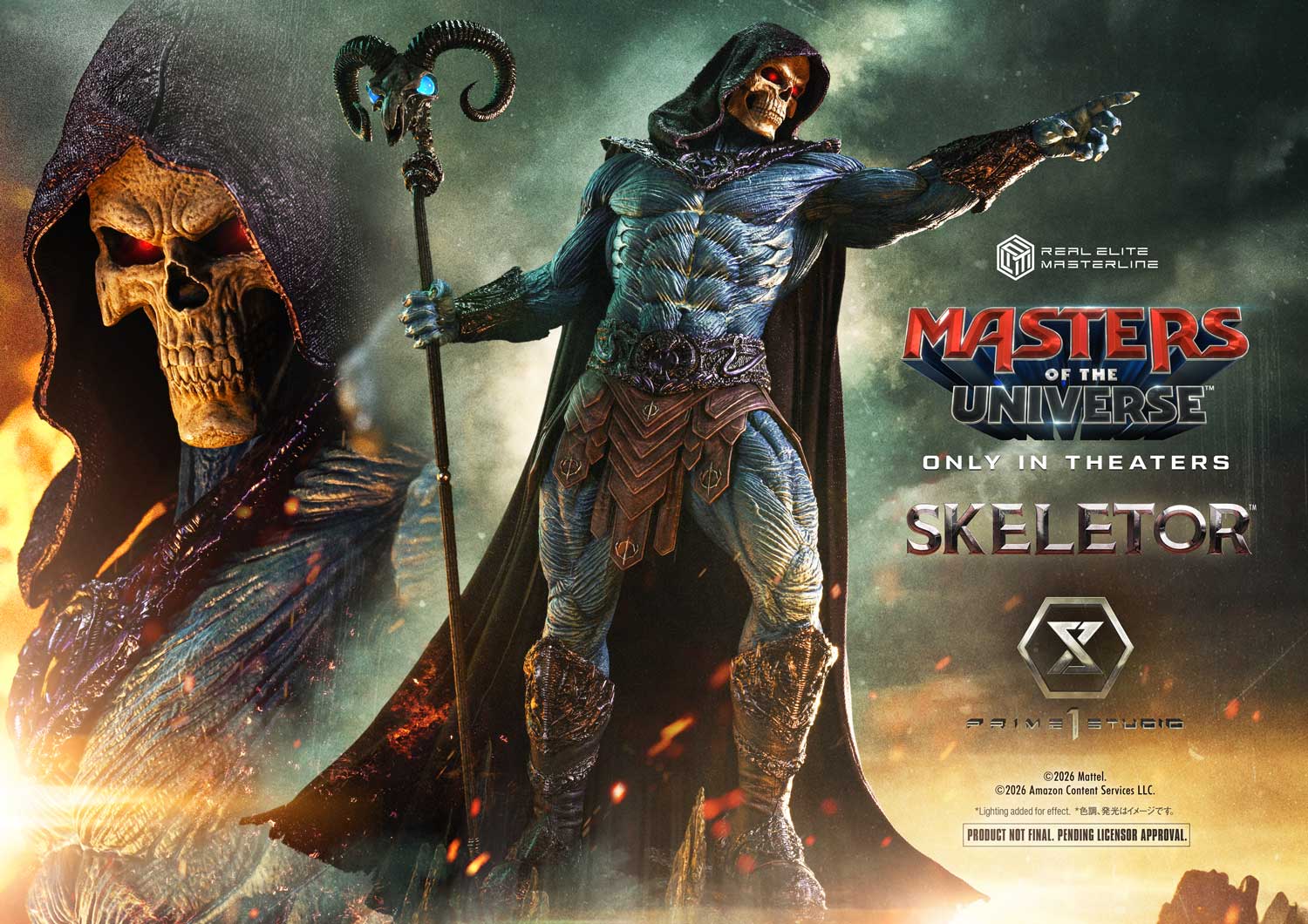 Real Elite Masterline Masters of the Universe (2026 Film) Skeletor Bonus Version - Prime1Studio - Image 26