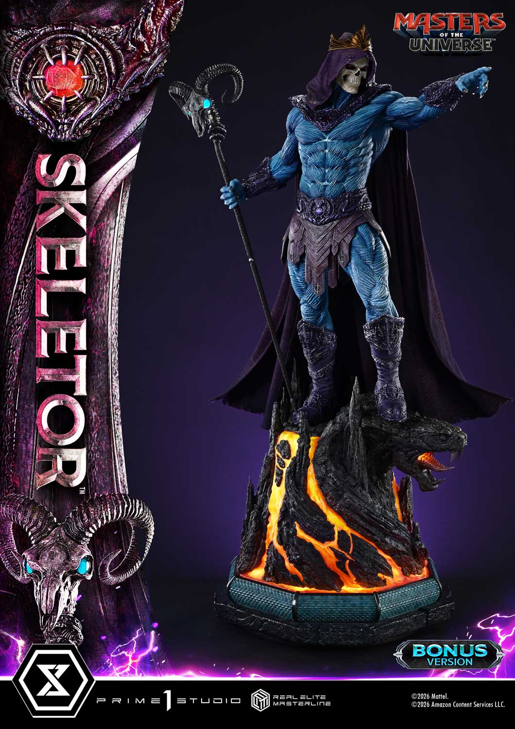 Real Elite Masterline Masters of the Universe (2026 Film) Skeletor Bonus Version - Prime1Studio - Image 23