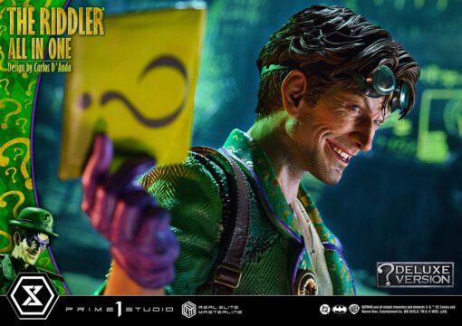 Real Elite Masterline Batman (Comics) The Riddle All In One (Design by Carlos D’Anda) Deluxe Version - Prime1Studio - Image 28