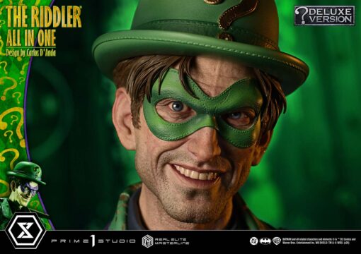 Real Elite Masterline Batman (Comics) The Riddle All In One (Design by Carlos D’Anda) Deluxe Version - Prime1Studio - Image 23